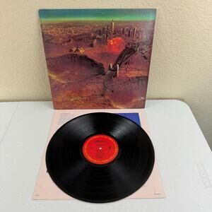 Midnight Oil Vinyl Record Red Sails In The Sunset LP Inner Sleeve 1984 Columbia